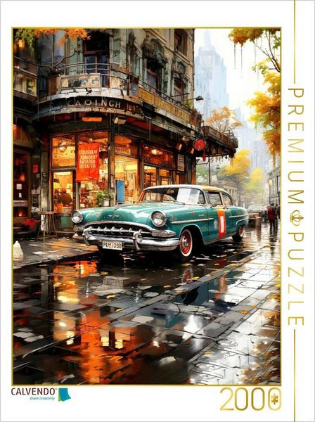 CALVENDO Puzzle Oldtimer | 2000 Teile Lege-Größe 90x67cm Foto-Puzzle für glückliche Stunden