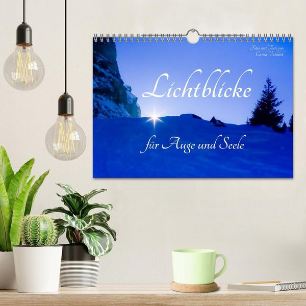 Produktbild: Lichtblicke f&uuml;r Auge und Seele - Der Kalender (Wandkalender 2026 DIN A4 quer), CALVENDO Monatskalender