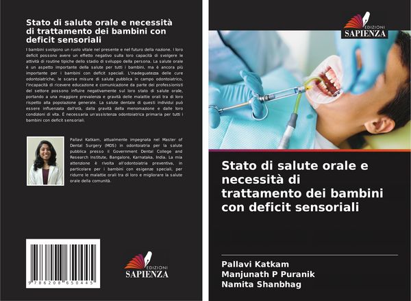 Produktbild: Stato di salute orale e necessit&agrave; di trattamento dei bambini con deficit sensoriali