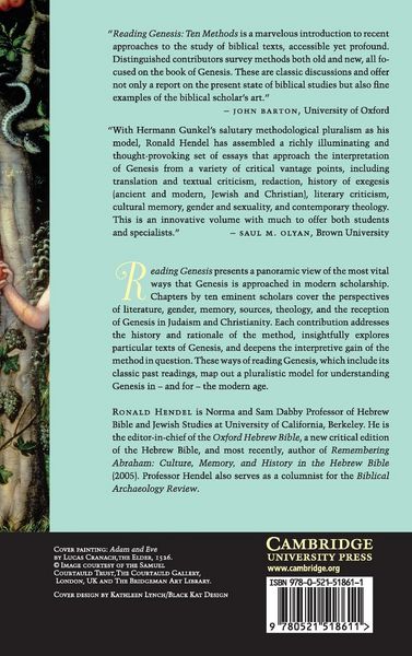 Produktbild: Reading Genesis