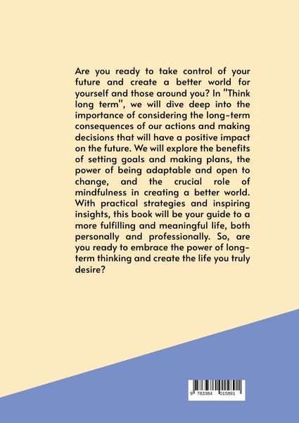 Produktbild: Think long term