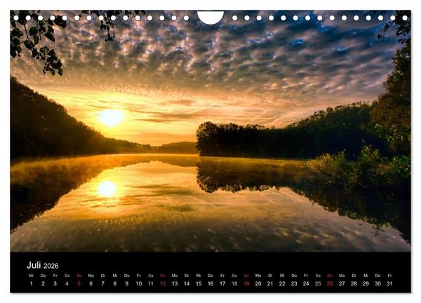 Produktbild: Die Farben des Niederrheins (Wandkalender 2026 DIN A4 quer), CALVENDO Monatskalender
