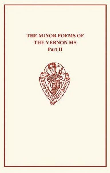 Produktbild: The Minor Poems of the Vernon MS II