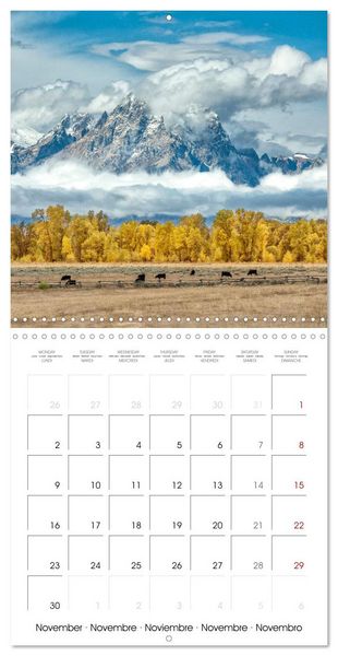 Produktbild: Teton National Park (Wall Calendar 2026 12 &times; 12 Inch) CALVENDO 12 Month Wall Calendar