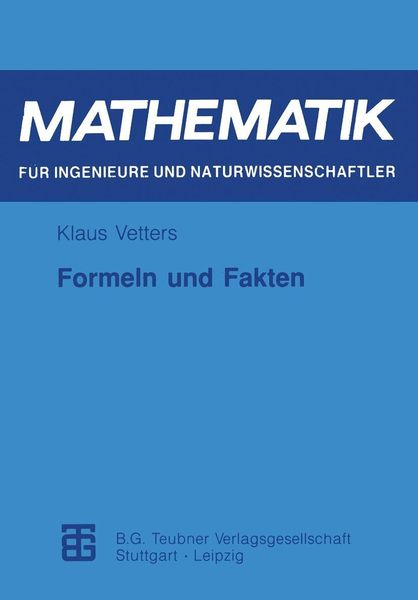Produktbild: Formeln und Fakten