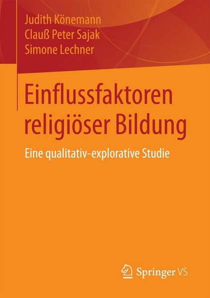 Produktbild: Einflussfaktoren religi&ouml;ser Bildung