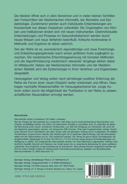 Produktbild: Biometrie und Informatik &mdash; neue Wege zur Erkenntnisgewinnung in der Medizin