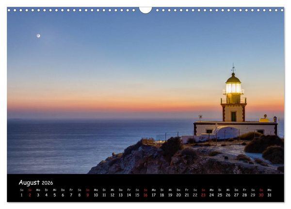 Produktbild: Leuchtende St&auml;dte (Wandkalender 2026 DIN A3 quer), CALVENDO Monatskalender