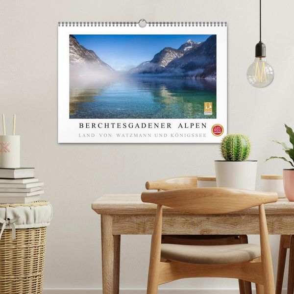 Produktbild: Berchtesgadener Alpen - Land von Watzmann und K&ouml;nigssee (Wandkalender 2026 DIN A3 quer), CALVENDO Monatskalender