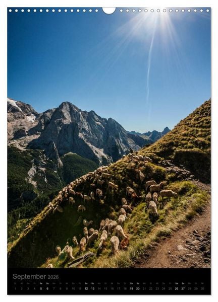Produktbild: Tirol - Faszination Gebirge (Wandkalender 2026 DIN A3 hoch), CALVENDO Monatskalender