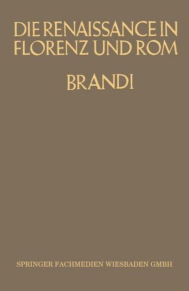 Produktbild: Die Renaissance in Florenz und Rom