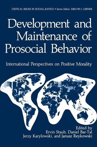 Produktbild: Development and Maintenance of Prosocial Behavior