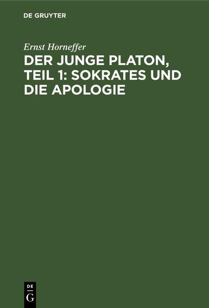 Produktbild: Der junge Platon, Teil 1: Sokrates und die Apologie