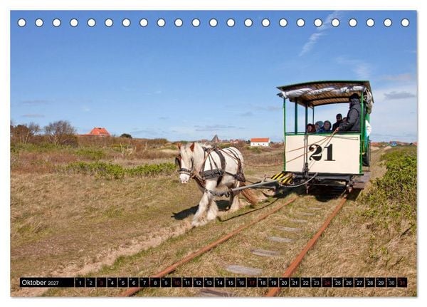 Produktbild: Insel Spiekeroog (Tischkalender 2027 DIN A5 quer), CALVENDO Monatskalender