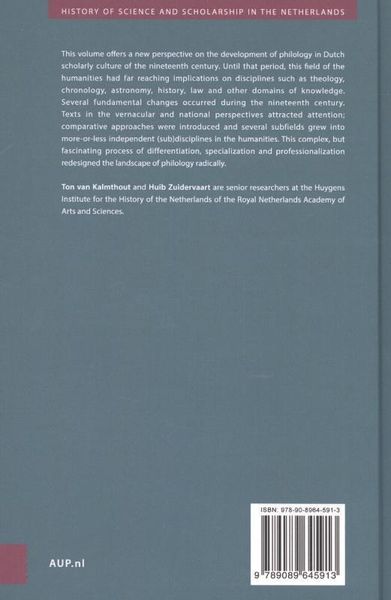 Produktbild: The Practice of Philology in the Nineteenth-Century Netherlands
