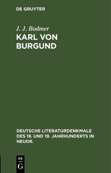 Produktbild: Karl von Burgund