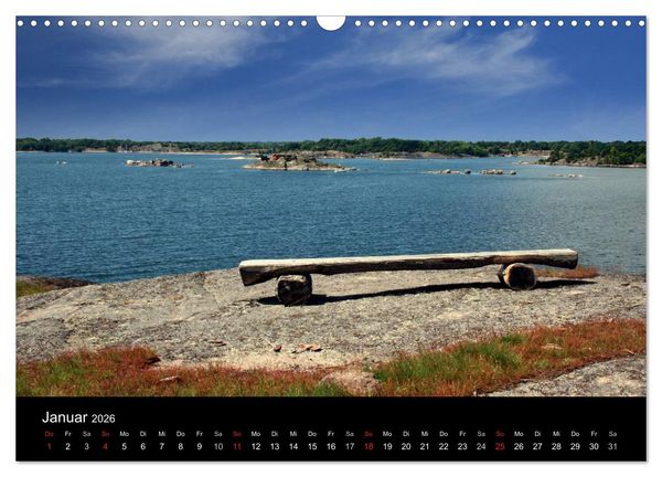 Produktbild: S&uuml;dschwedens Sch&auml;renk&uuml;ste (Wandkalender 2026 DIN A3 quer), CALVENDO Monatskalender