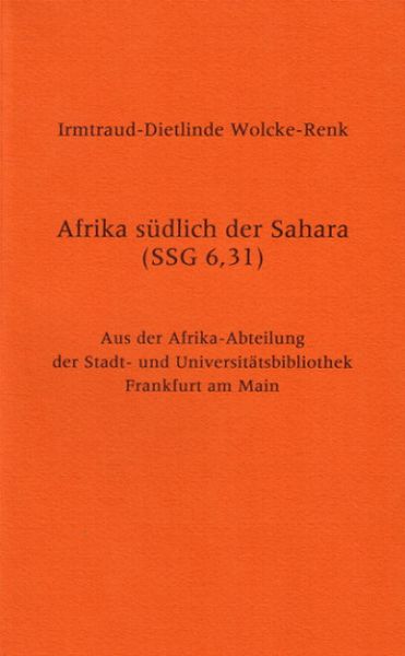 Produktbild: Afrika s&uuml;dlich der Sahara (SSG 6,31)