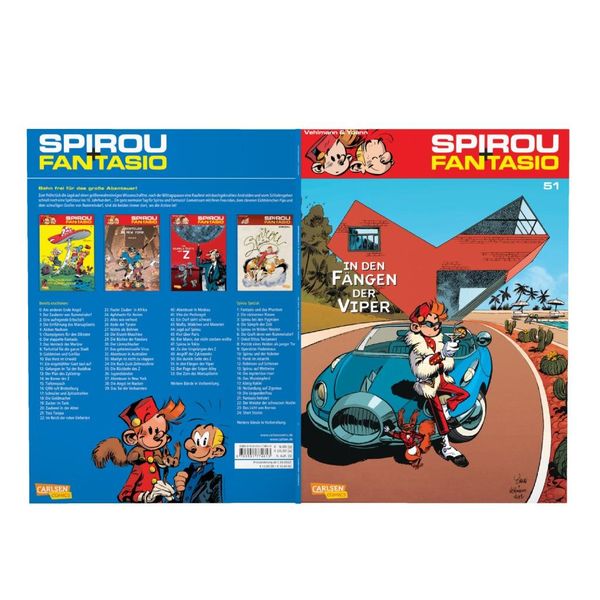 Produktbild: Spirou und Fantasio 51: In den F&auml;ngen der Viper