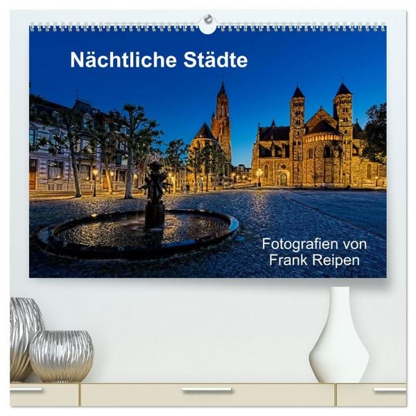 Produktbild: N&auml;chtliche St&auml;dte (hochwertiger Premium Wandkalender 2026 DIN A2 quer), Kunstdruck in Hochglanz