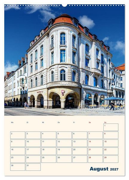 Produktbild: Zauberhaftes Erfurt (hochwertiger Premium Wandkalender 2027 DIN A2 hoch), Kunstdruck in Hochglanz