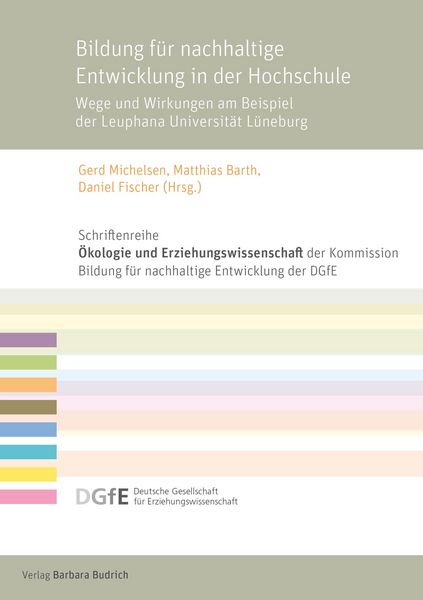 Produktbild: Bildung f&uuml;r nachhaltige Entwicklung in der Hochschule
