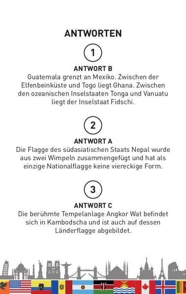 Produktbild: Das gro&szlig;e L&auml;nder-Quiz I ab 10 Jahren