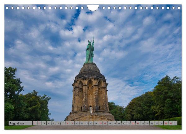 Produktbild: Streifzug durch Ostwestfalen (Wandkalender 2026 DIN A4 quer), CALVENDO Monatskalender