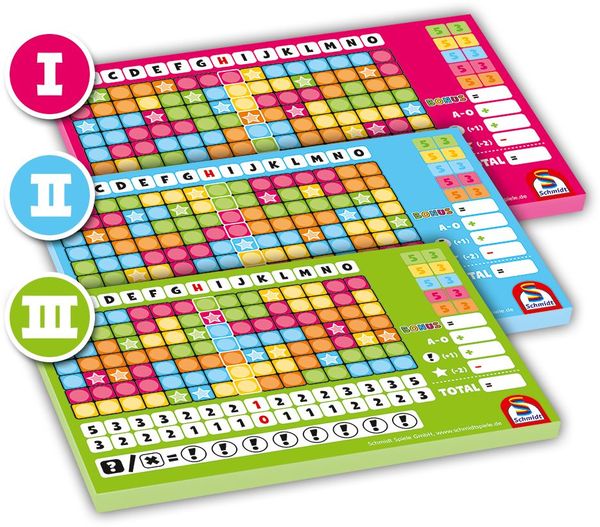 Schmidt Spiele - Noch Mal! Zusatzblöcke, Nr. I, II, III, 3 Stück sortiert  in Faltschachtel' kaufen - Spielwaren