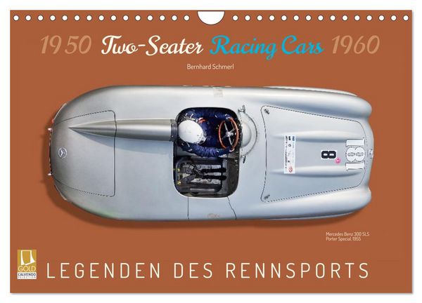 Produktbild: Two-Seater Racing Cars 1950-1960 (Wandkalender 2027 DIN A4 quer), CALVENDO Monatskalender