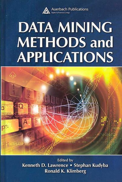 Produktbild: Data Mining Methods and Applications
