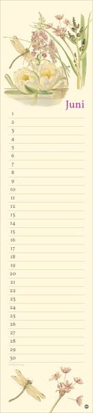 Produktbild: Edith Holden: Geburtstagskalender Langplaner