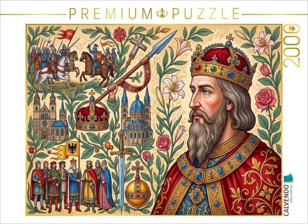 CALVENDO Puzzle Otto der Große (912-973) | 2000 Teile Lege-Größe 90 × 67 cm Foto-Puzzle für glückliche Stunden