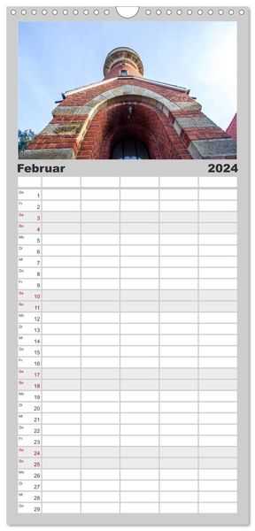 'Familienplaner 2024 LINGEN an der Ems mit 5 Spalten (Wandkalender