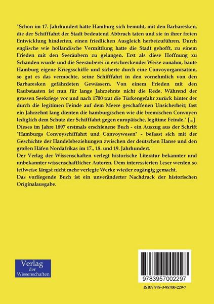 Produktbild: Die Hansest&auml;dte Hamburg, Bremen und L&uuml;beck und ihre Beziehungen zu Algier und Marokko