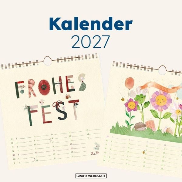 Produktbild: Wandkalender quadratisch 2027 Lieblingstage