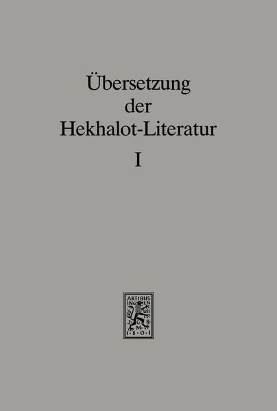 Produktbild: &Uuml;bersetzung der Hekhalot-Literatur