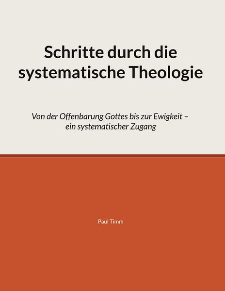 Produktbild: Schritte durch die systematische Theologie