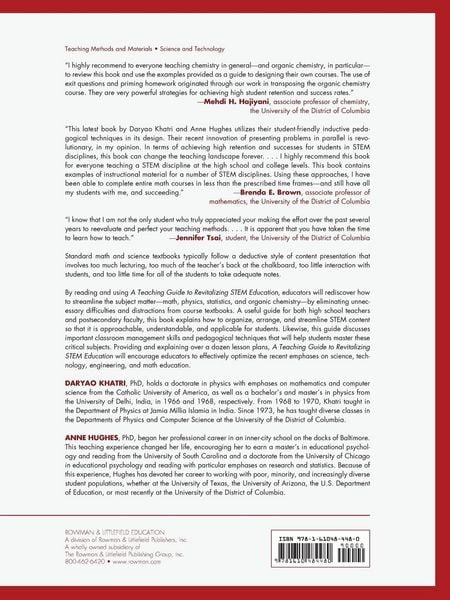 Produktbild: Teaching Guide to Revitalizing STEM Education