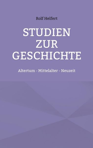 Produktbild: Studien zur Geschichte