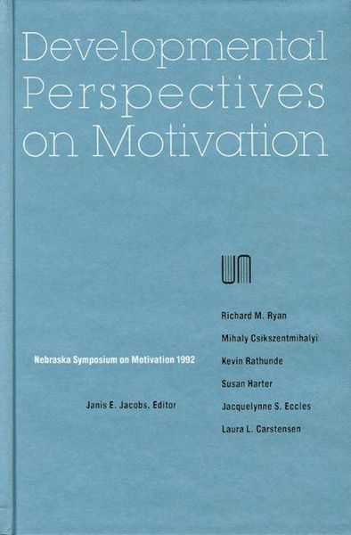 Produktbild: Nebraska Symposium on Motivation, 1992, Volume 40
