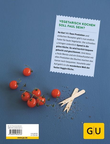 Produktbild: Vegetarisch f&uuml;r Faule