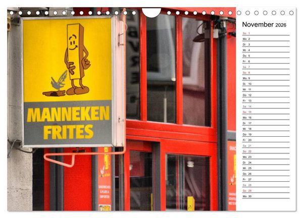 Produktbild: 300mm - Br&uuml;ssel (Wandkalender 2026 DIN A4 quer), CALVENDO Monatskalender