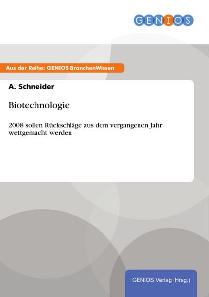 Produktbild: Biotechnologie