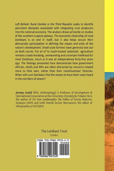 Produktbild: Left Behind. Rural Zambia in the Third Republic