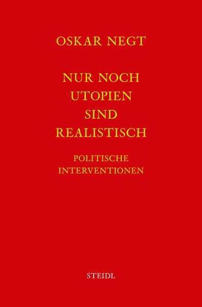 Produktbild: Werkausgabe Bd. 17 / Nur noch Utopien sind realistisch