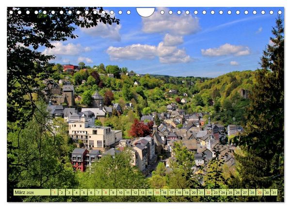 Produktbild: Die sch&ouml;nsten Orte der Eifel - Monschau (Wandkalender 2026 DIN A4 quer), CALVENDO Monatskalender