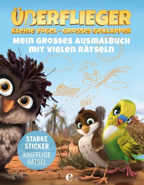 Produktbild: &Uuml;berflieger - kleine V&ouml;gel, gro&szlig;es Geklapper