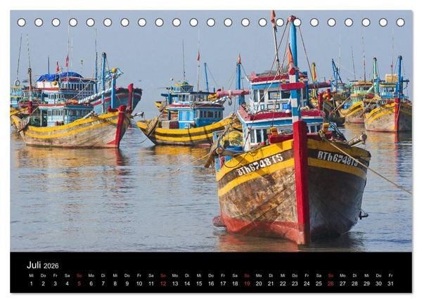 Produktbild: Vietnam (Tischkalender 2026 DIN A5 quer), CALVENDO Monatskalender
