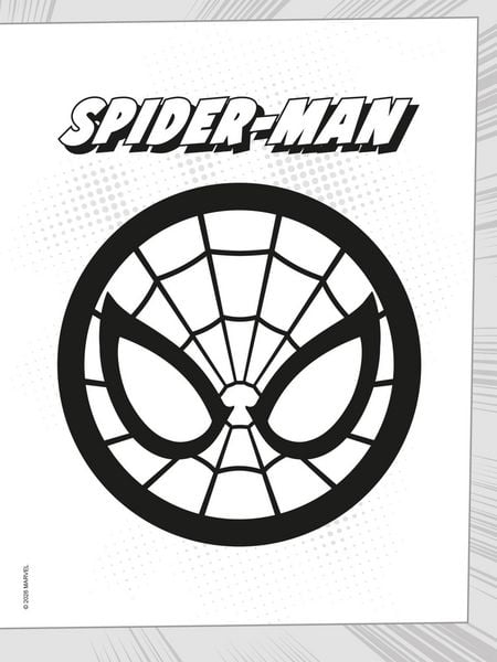 Produktbild: MARVEL Spider-Man: Mein spinnenstarkes Malbuch